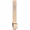 Ekena Millwork Eugene Smooth Timber Gable Bracket, Douglas Fir, 60"W x 25"H x 3 1/2"D x 3 1/2"F, 10/12 Pitch GBW060X25X0404EUG00SDF - alternate 4